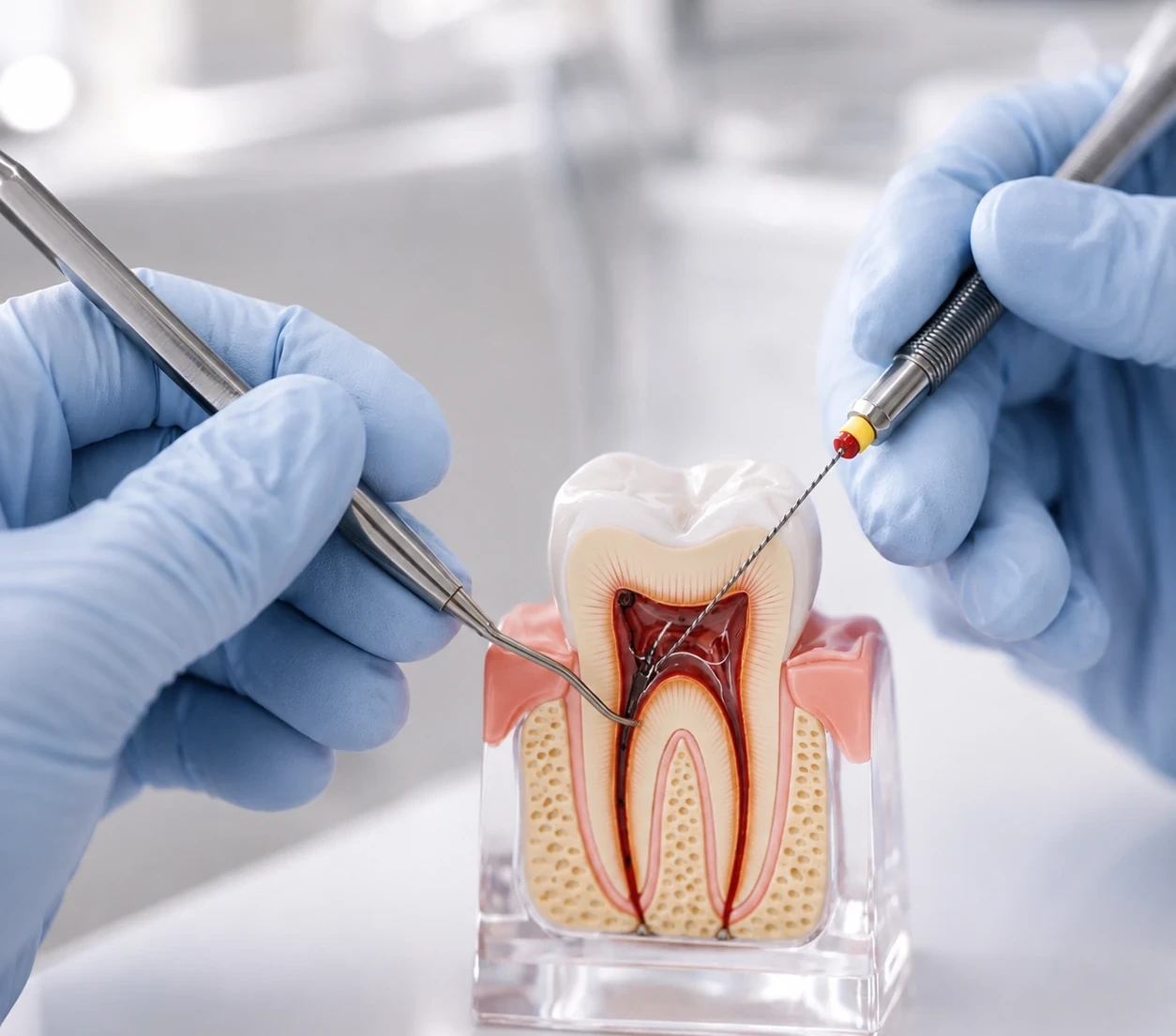 Endodoncia tratamiento de conductos — Dental Carriches